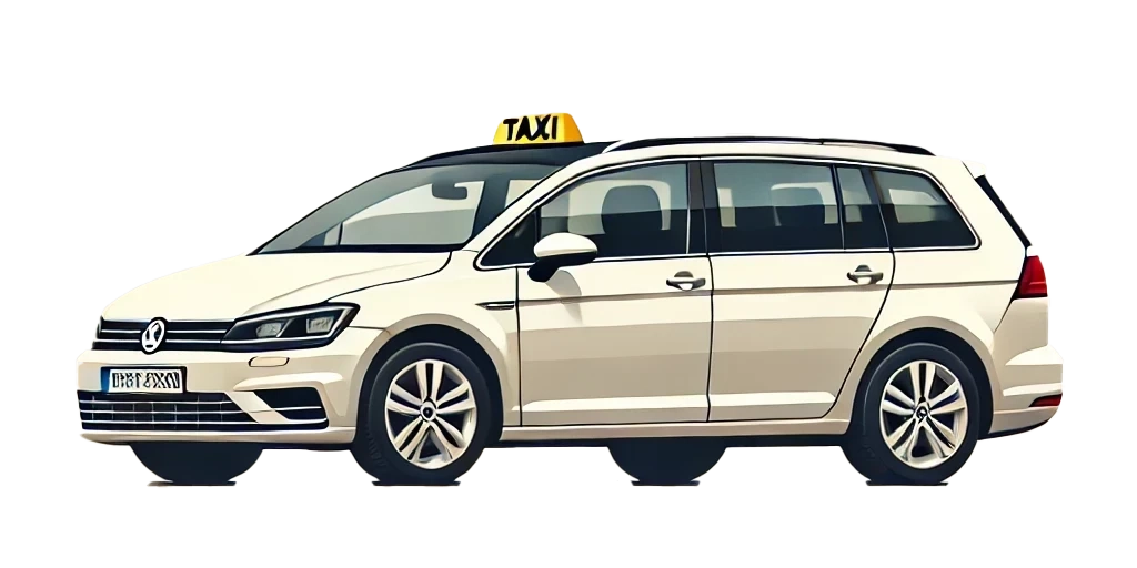 Large-Capacity Taxi VW Touran