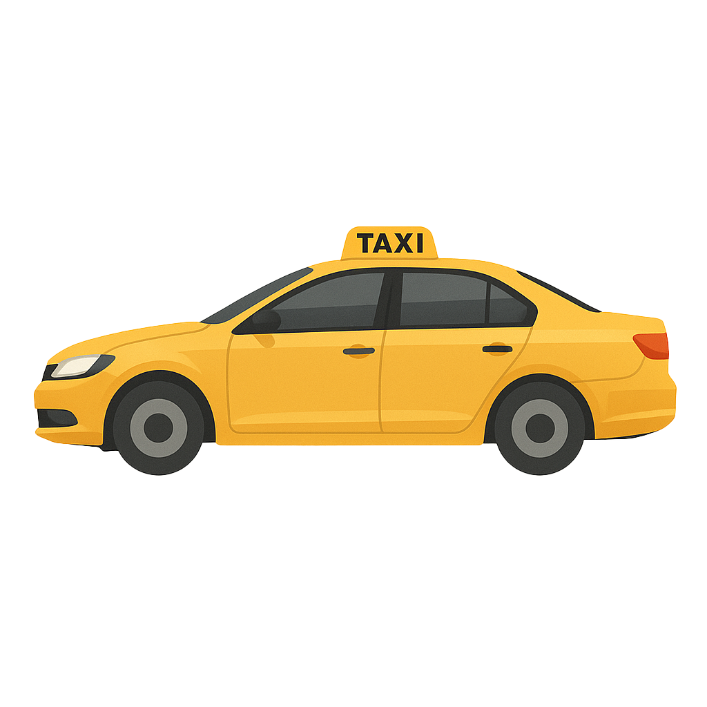 Taxi seitlich